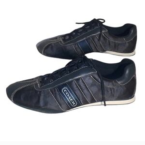 Coach Kirby Women's Navy Lace-Up Sneakers